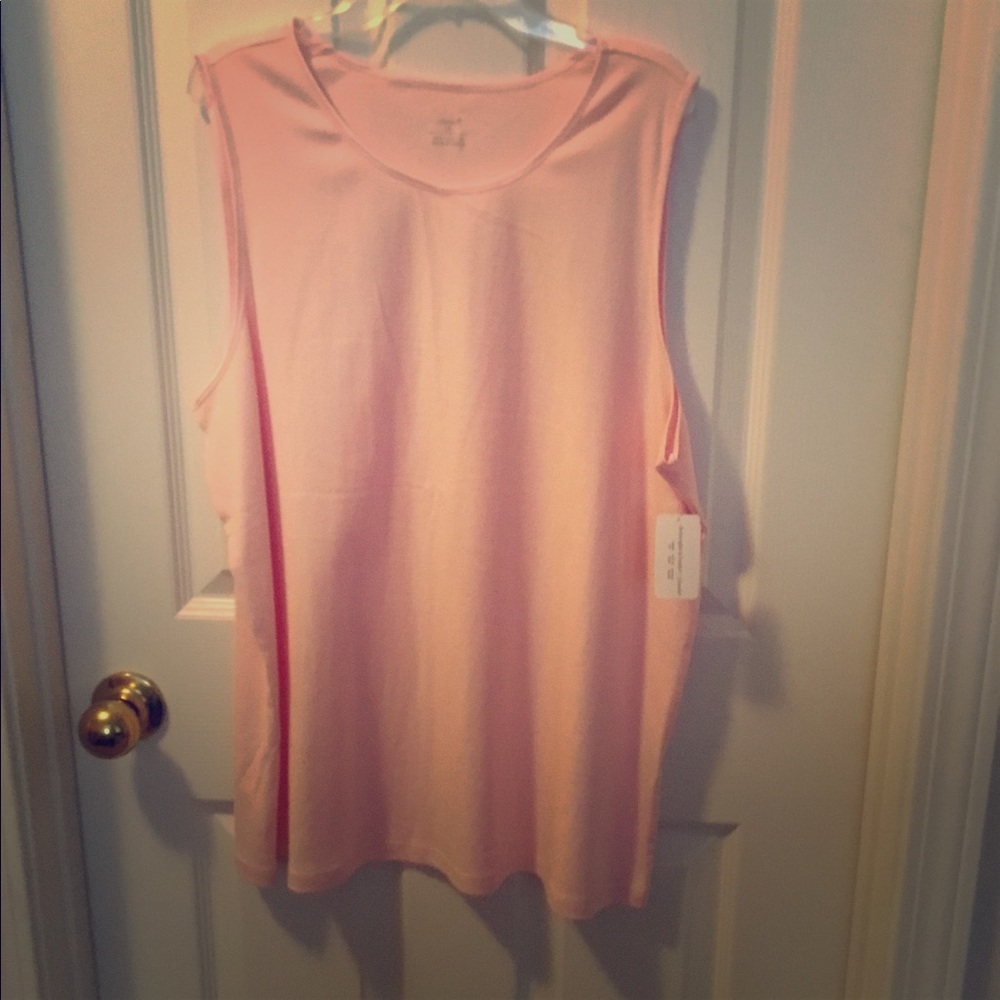 Pink layering tank